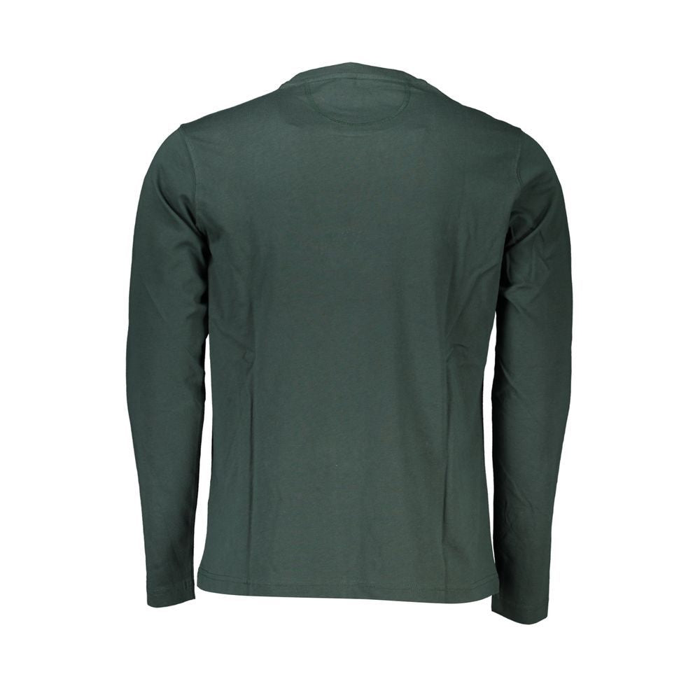 La Martina Green Cotton T-Shirt