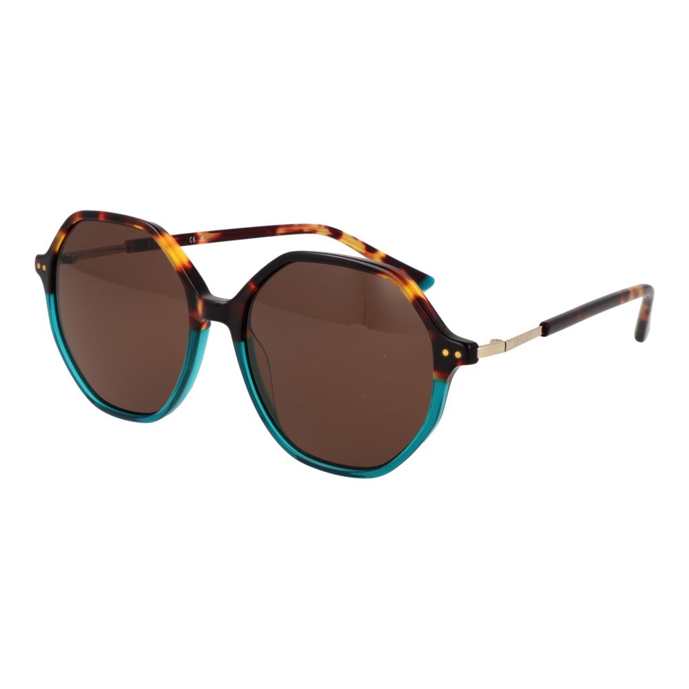 Replay Brown Plastic Sunglasses