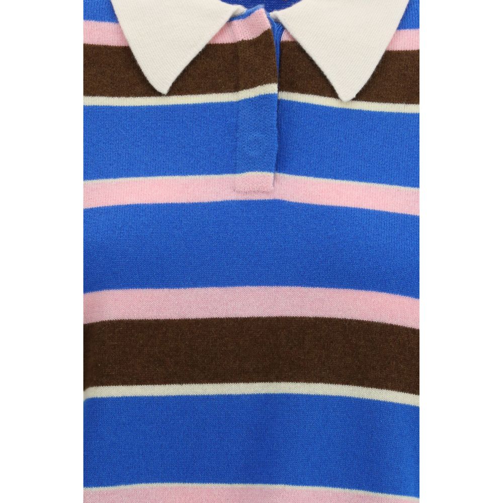 Guest in Residence Blue Cashmere Cashmere Sweater