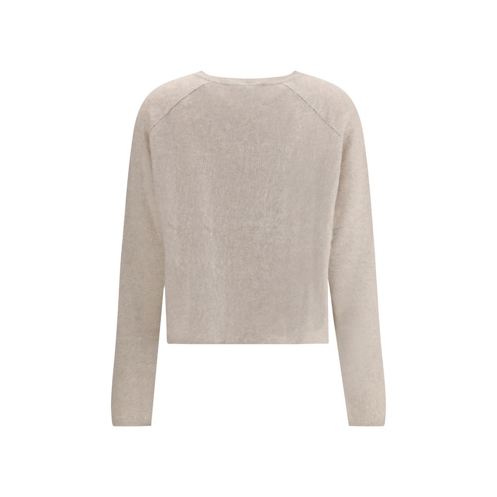 Lisa Yang Beige Cashmere Sweatshirt