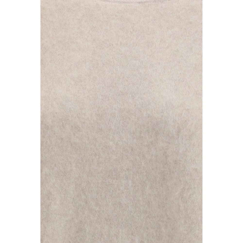 Lisa Yang Beige Cashmere Sweatshirt