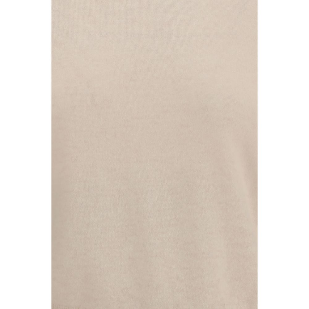 Lisa Yang Cream Fleece Wool Sweatshirt
