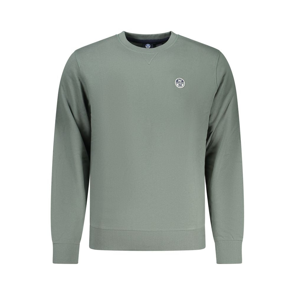 North Sails Green Cotton Sweatshirt