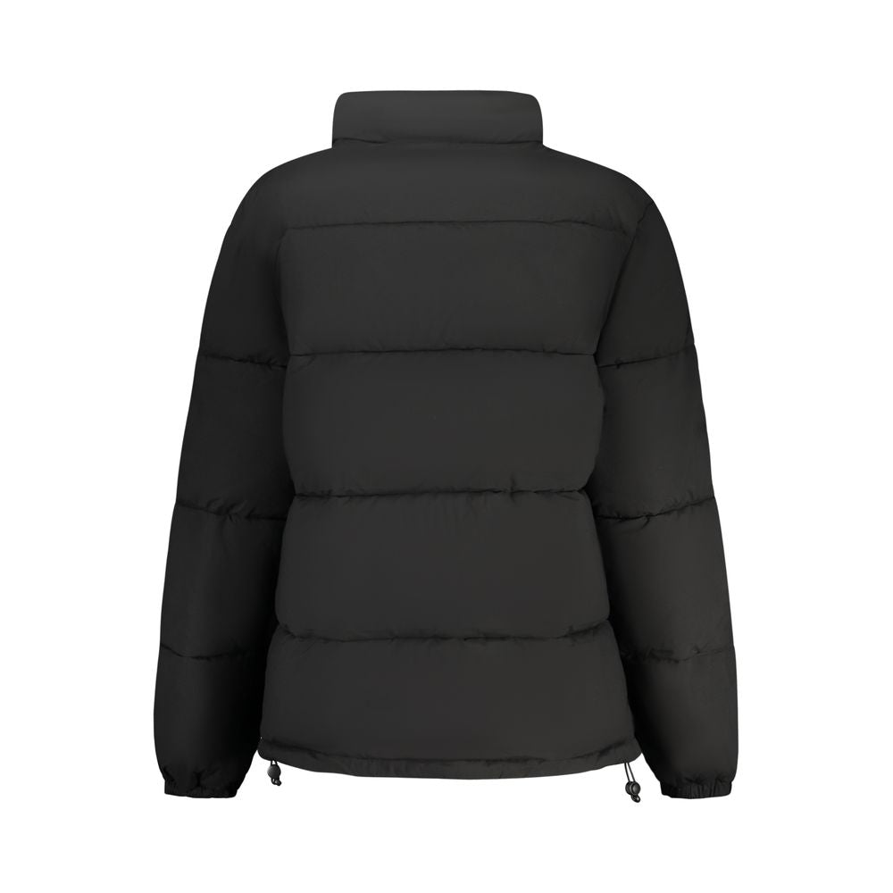 Guess Jeans Black Polyester Shell Jacket