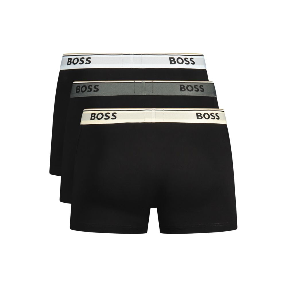 Hugo Boss Black Cotton Men's Boxer Short