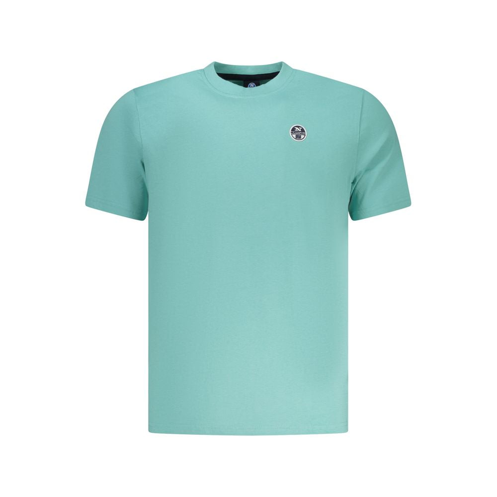 North Sails Blue Cotton T-Shirt