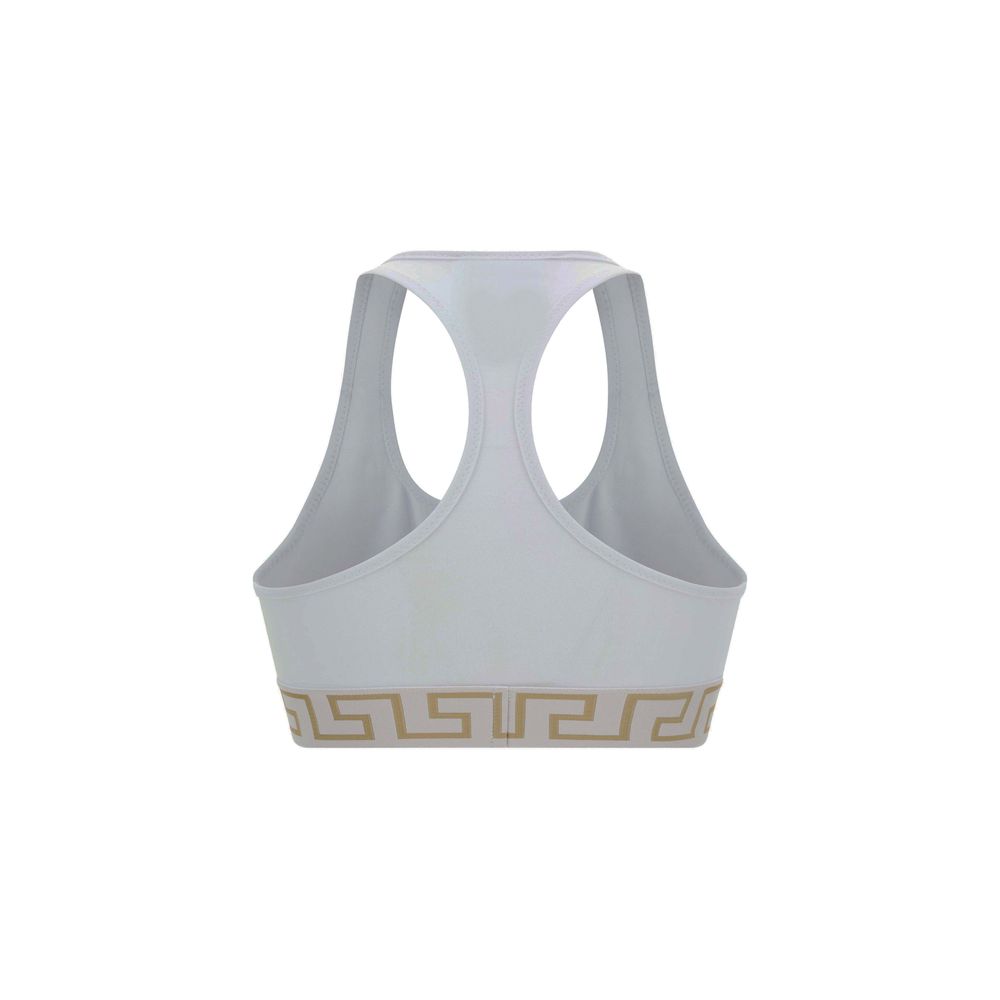 Versace White Cotton Top