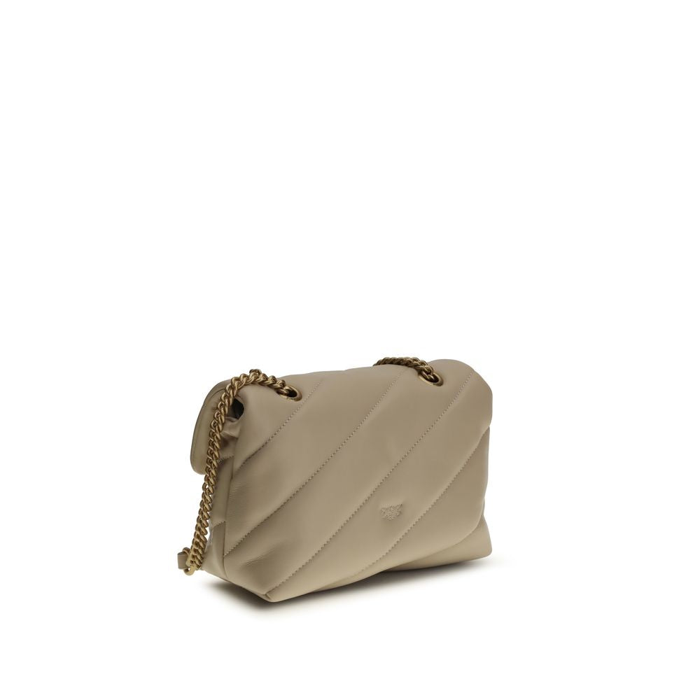 PINKO Multicolor Calf Leather Bos Taurus Shoulder Bag