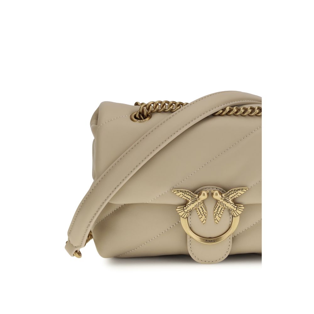 PINKO Multicolor Calf Leather Bos Taurus Shoulder Bag