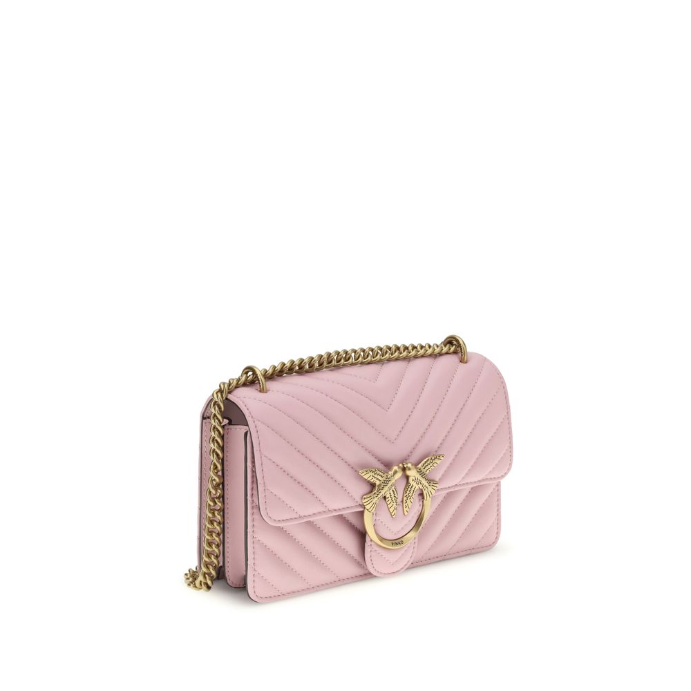 PINKO Multicolor Calf Leather Bos Taurus Shoulder Bag