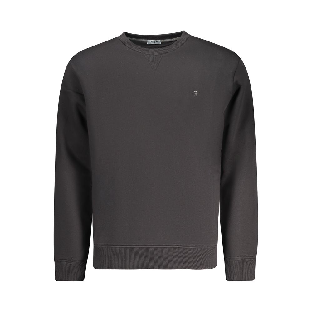 Coveri Moving Black Cotton Men's Sweatshirt
