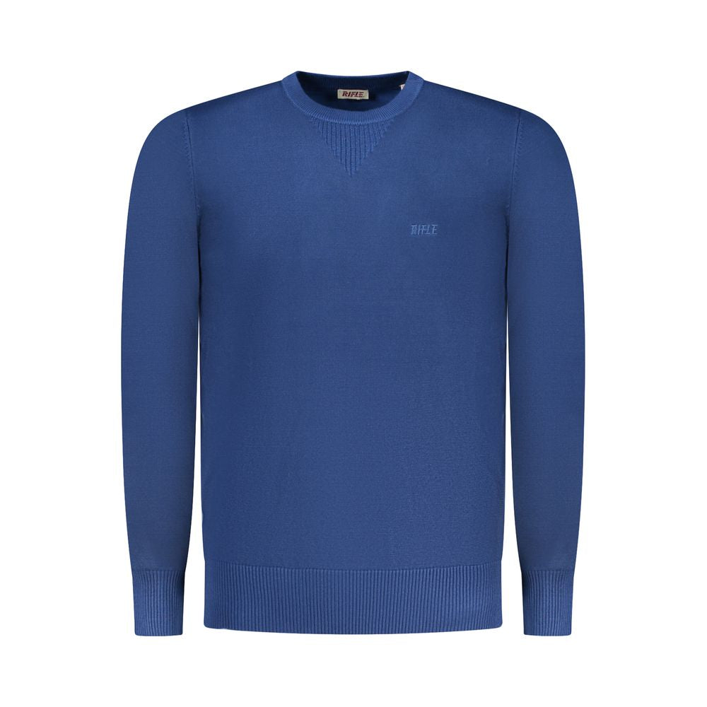 Rifle Blu Viscosa Uomo Maglia