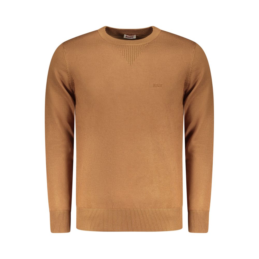 Rifle Marrone Viscosa Uomo Maglia
