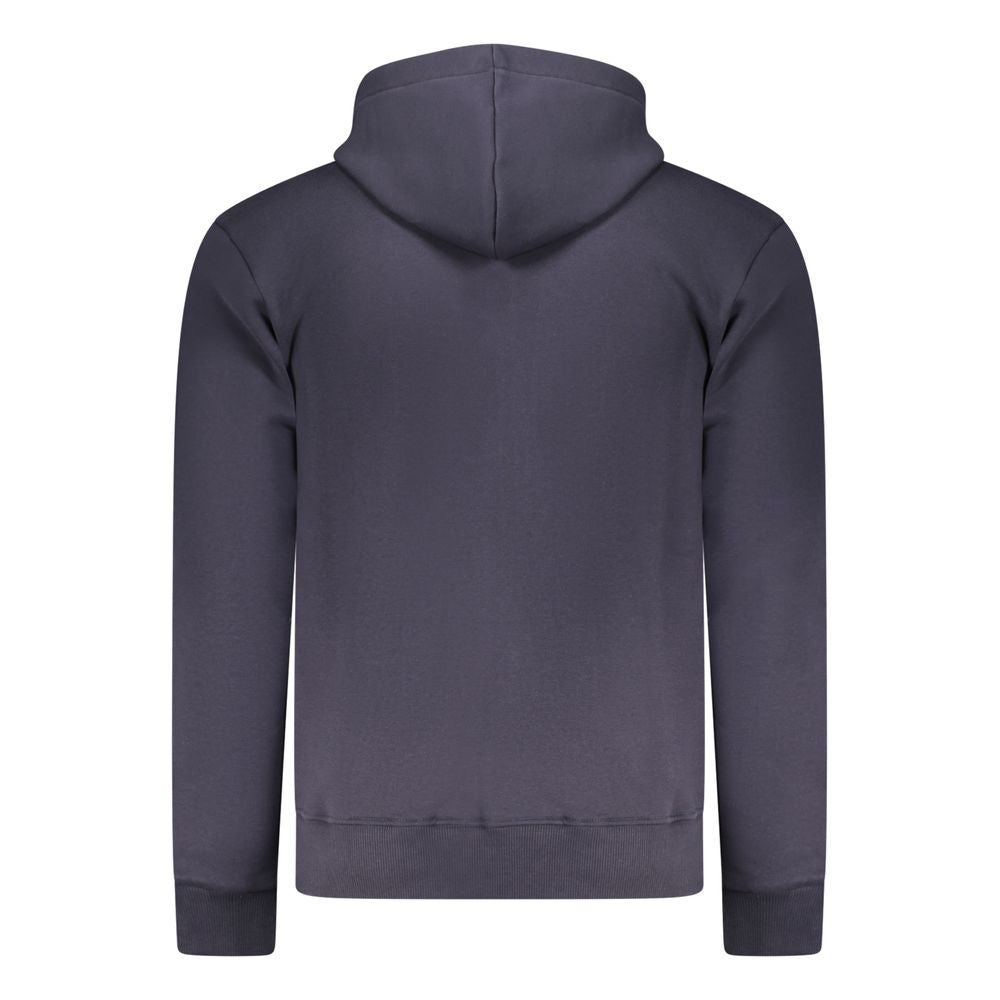 Coveri Moving Blue Cotton Men's Sweatshirt