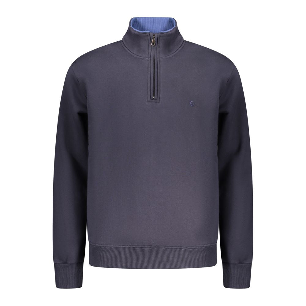 Coveri Moving Blue Cotton Sweatshirt