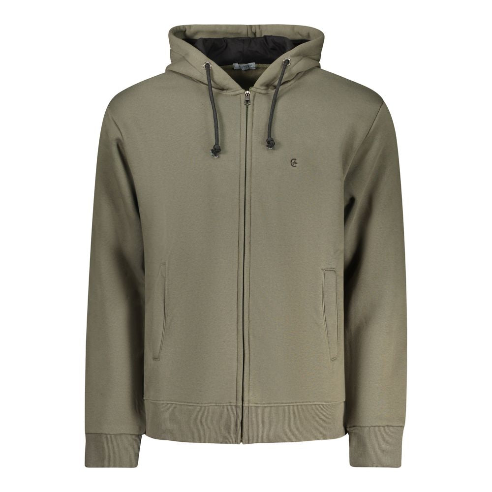 Coveri Moving Verde Cotton Male Sweatshirt