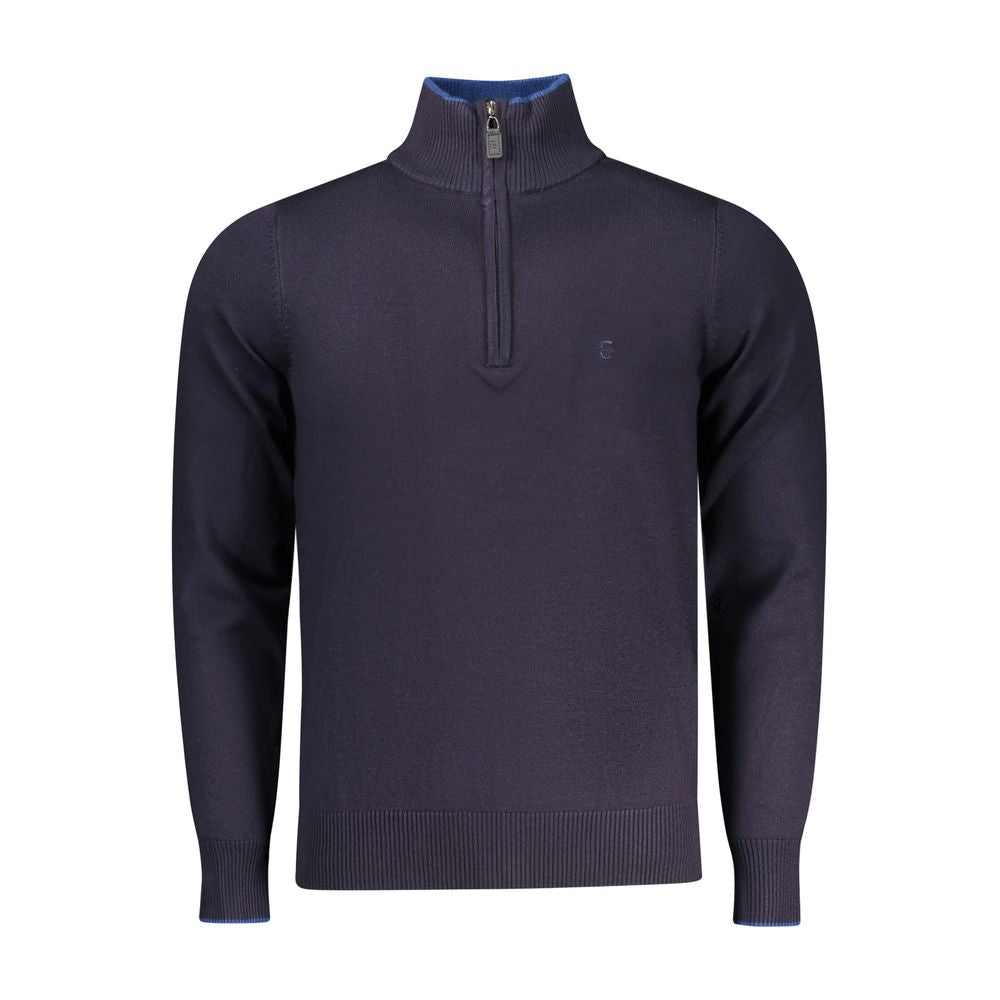 Coveri Moving Blue Nylon Sweatshirt