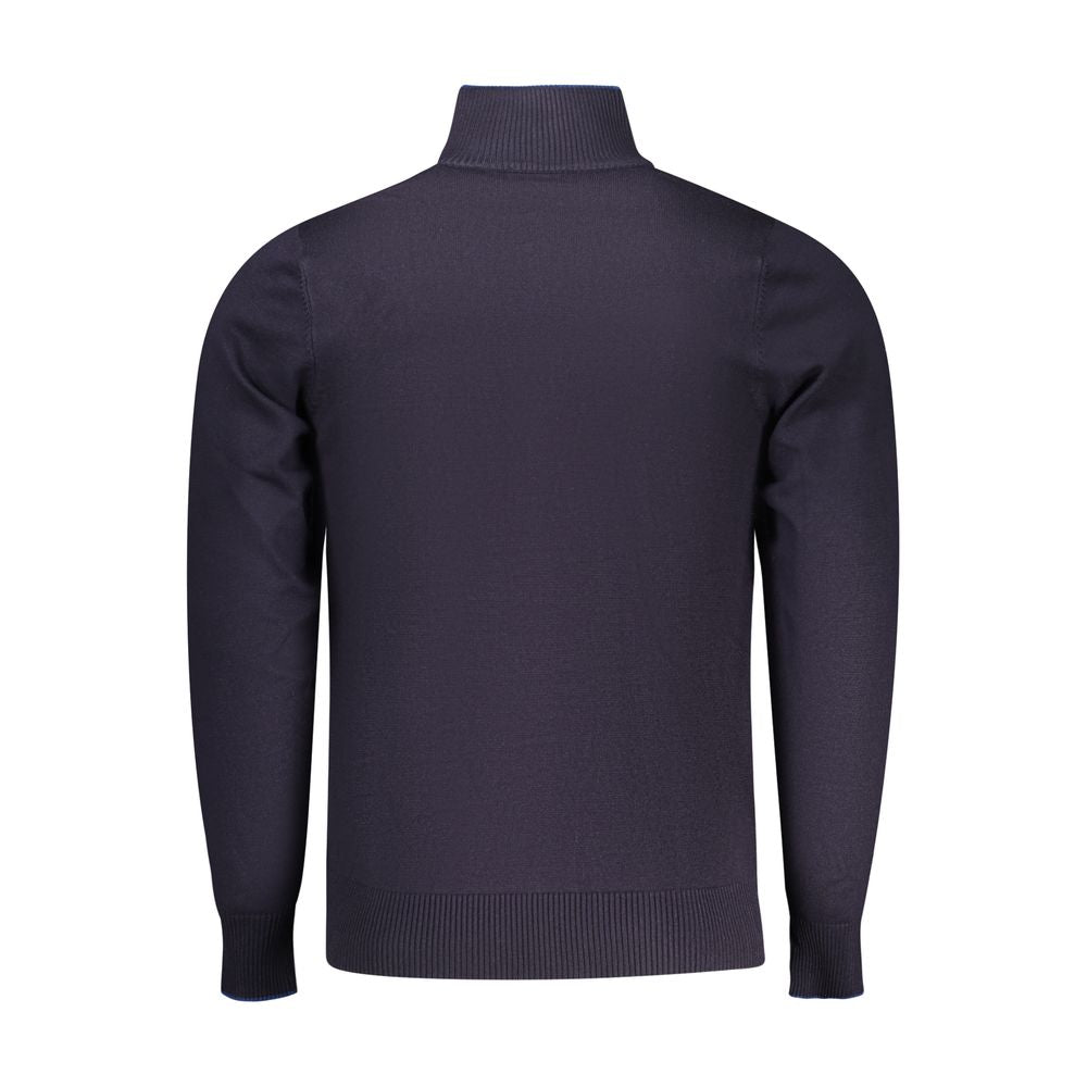 Coveri Moving Blue Nylon Sweatshirt