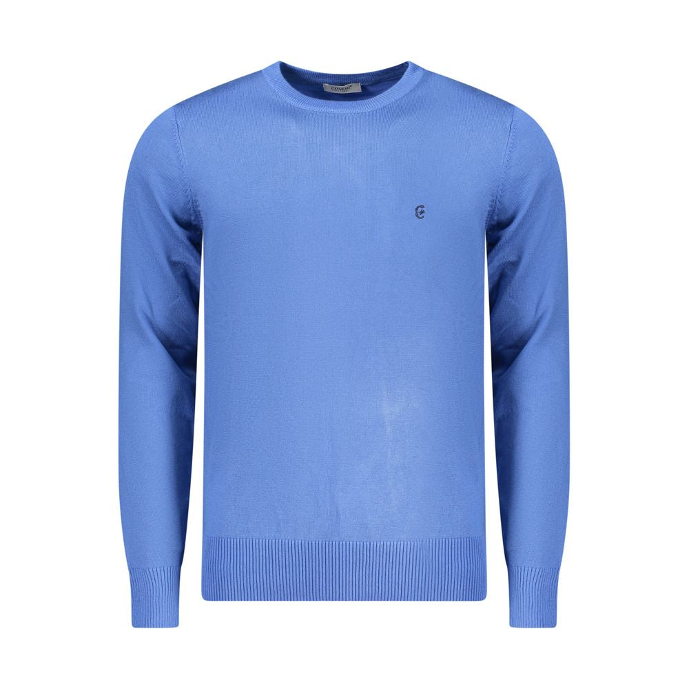Coveri Moving Blue Nylon Sweatshirt