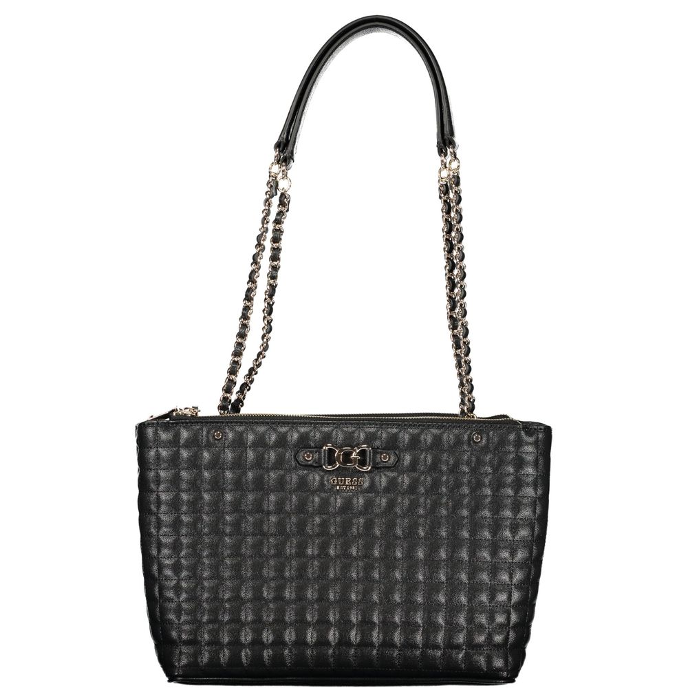 Guess Jeans Black Polyethylene Handbag