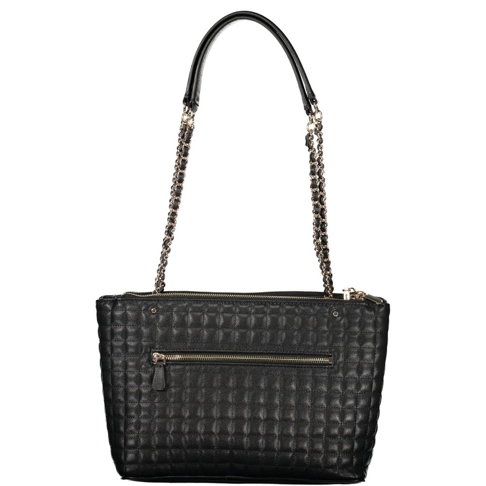 Guess Jeans Black Polyethylene Handbag