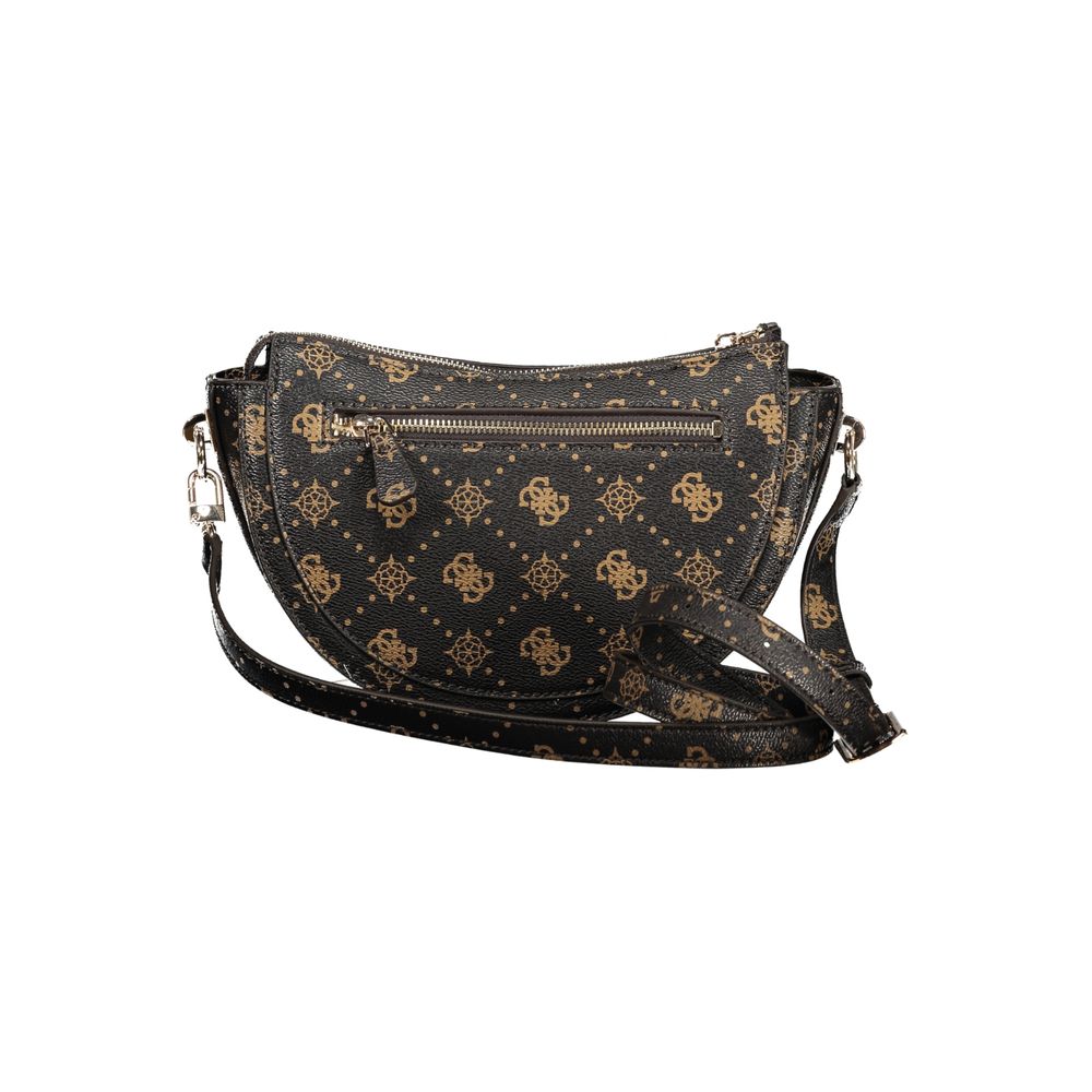 Guess Jeans Brown Polyethylene Handbag