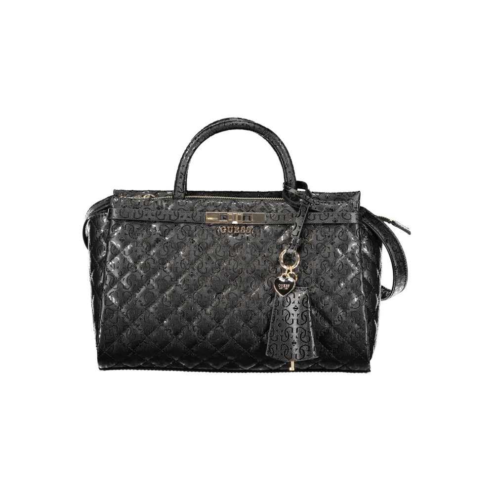 Guess Jeans Black Polyethylene Handbag