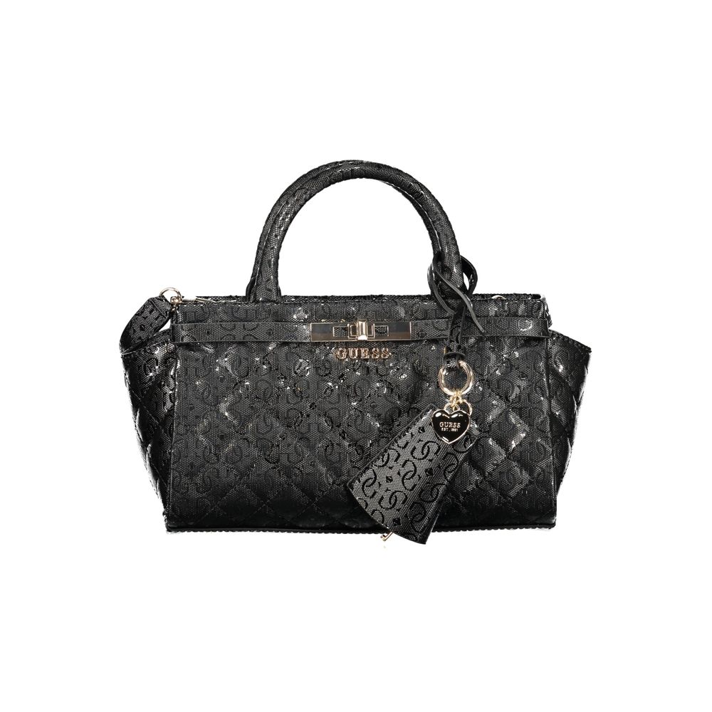 Guess Jeans Black Polyethylene Handbag