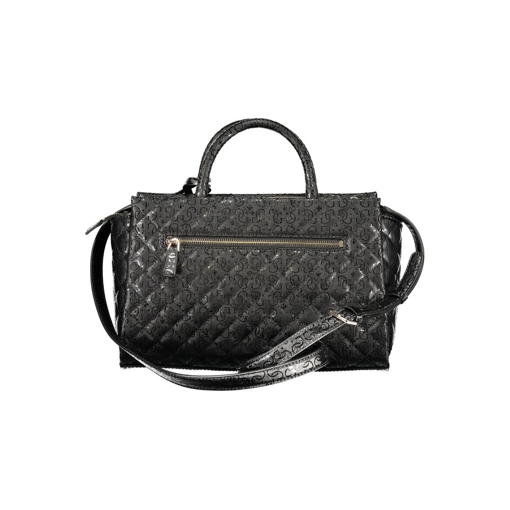 Guess Jeans Black Polyethylene Handbag