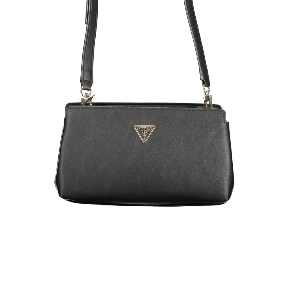 Guess Jeans Black Polyethylene Handbag