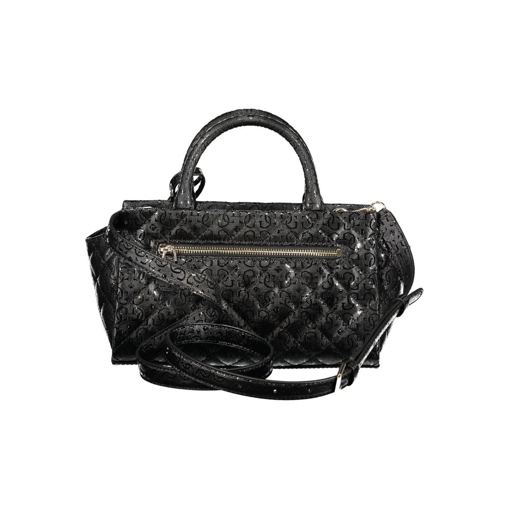Guess Jeans Black Polyethylene Handbag