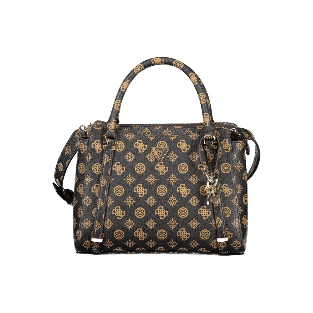 Guess Jeans Brown Polyethylene Handbag
