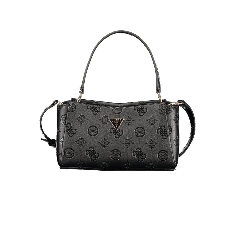 Guess Jeans Black Polyethylene Handbag