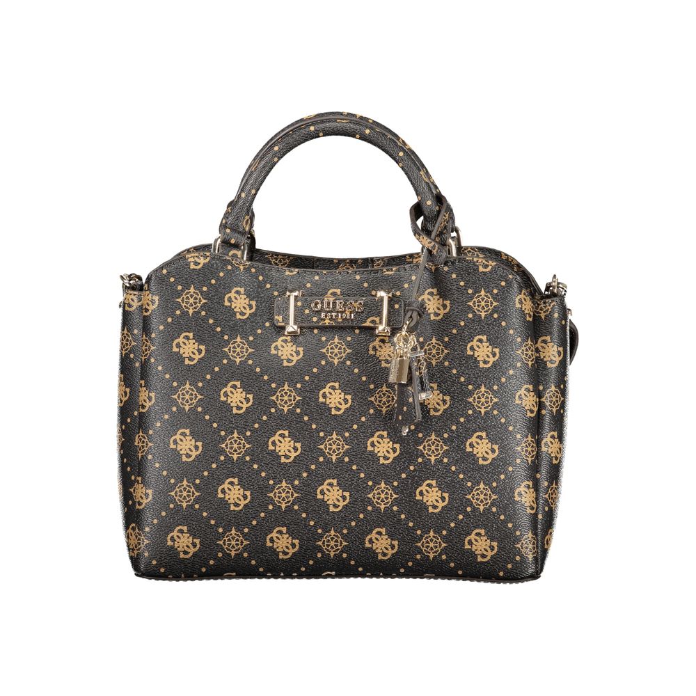 Guess Jeans Brown Polyethylene Handbag