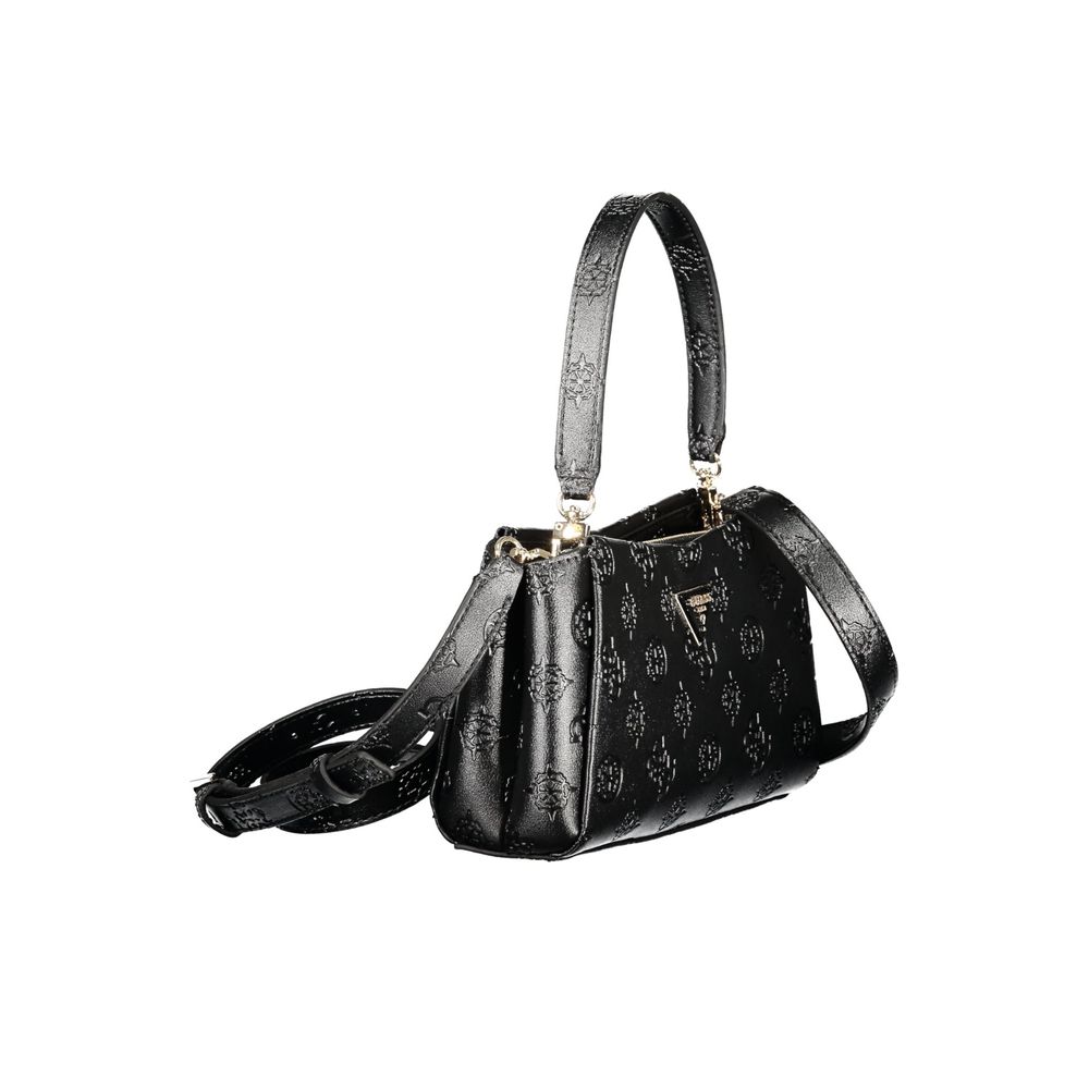 Guess Jeans Black Polyethylene Handbag