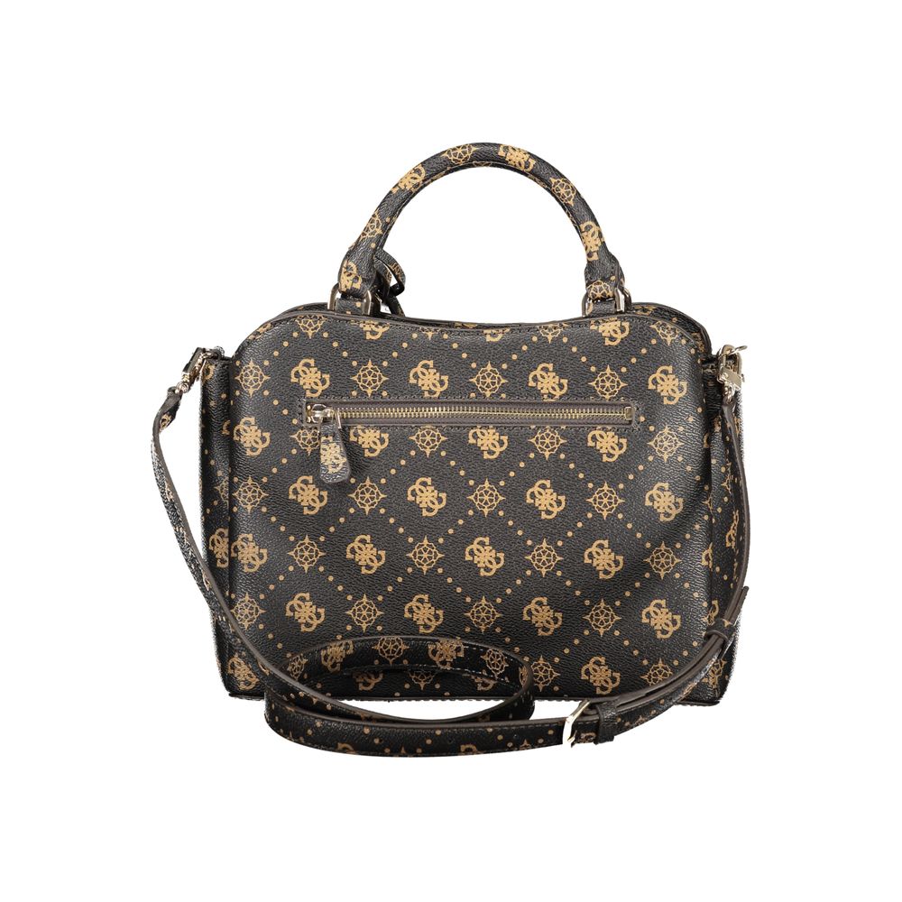 Guess Jeans Brown Polyethylene Handbag
