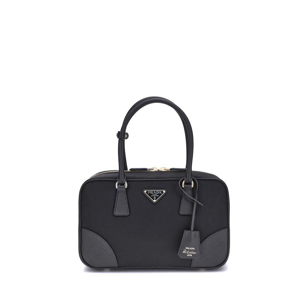 Prada Black Nylon Handbag
