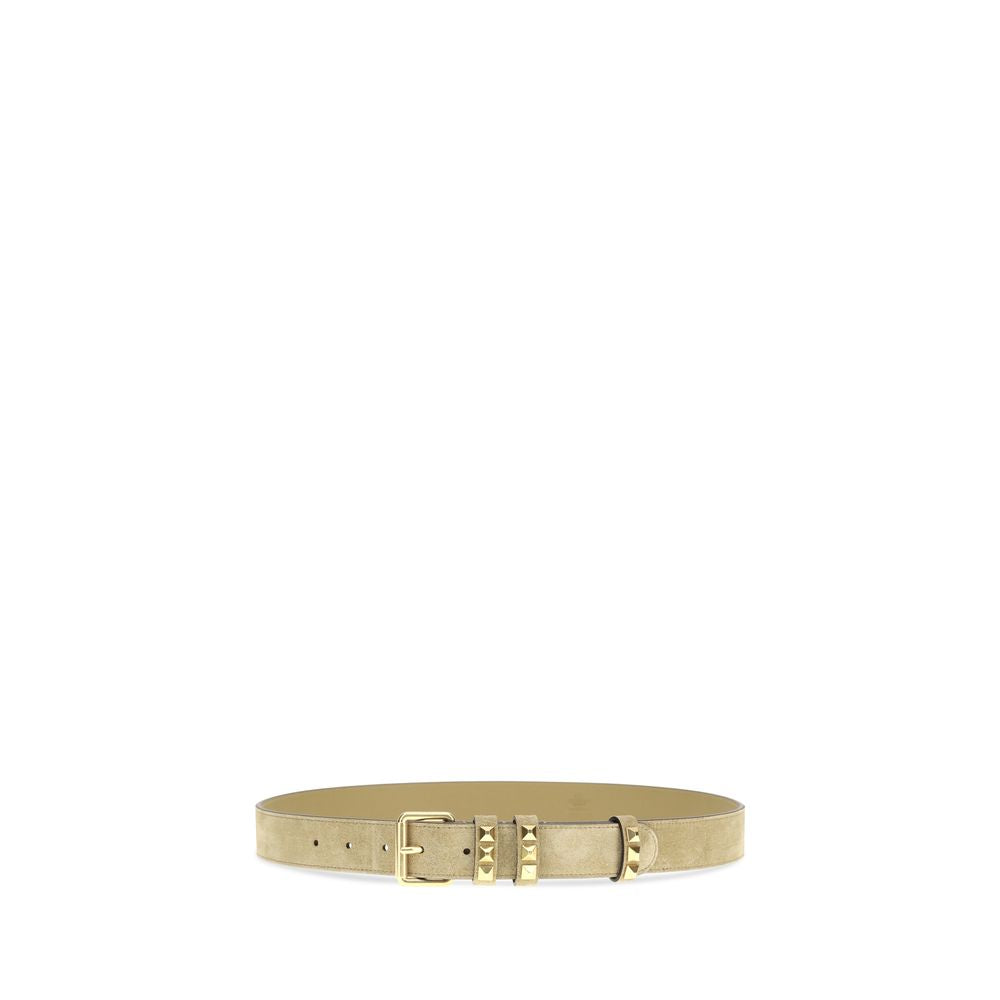 Valentino Garavani Beige Lamb Ovis Aries Aries Regular Belt