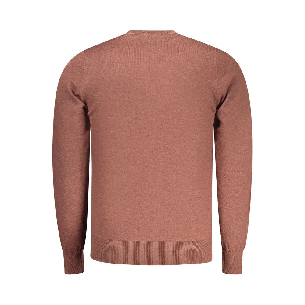Rifle Marrone Polyester Mens Sweater