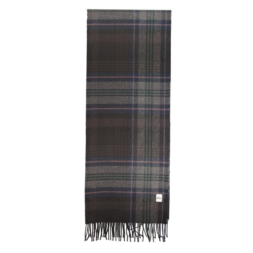 Rifle Black Polyester Men Scarf