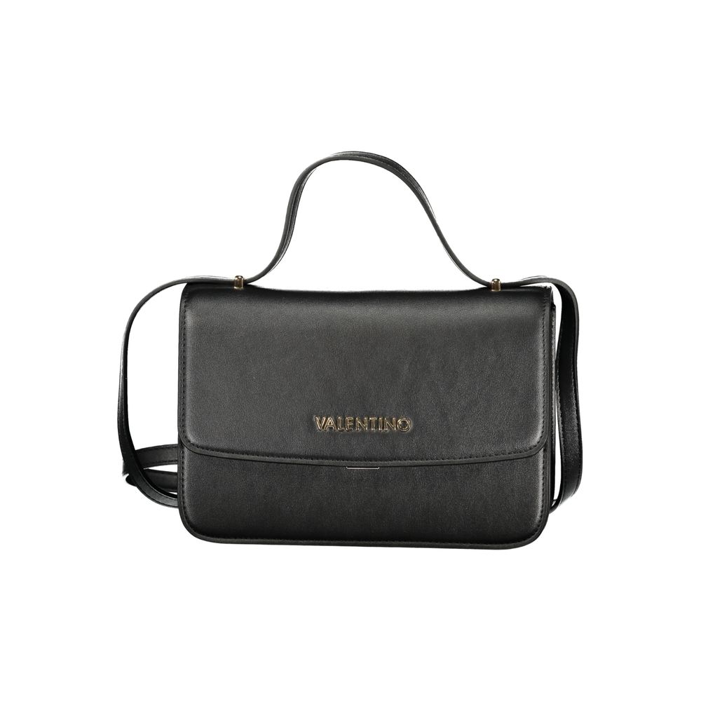 Mario Valentino Black Polyurethane Women Handbag