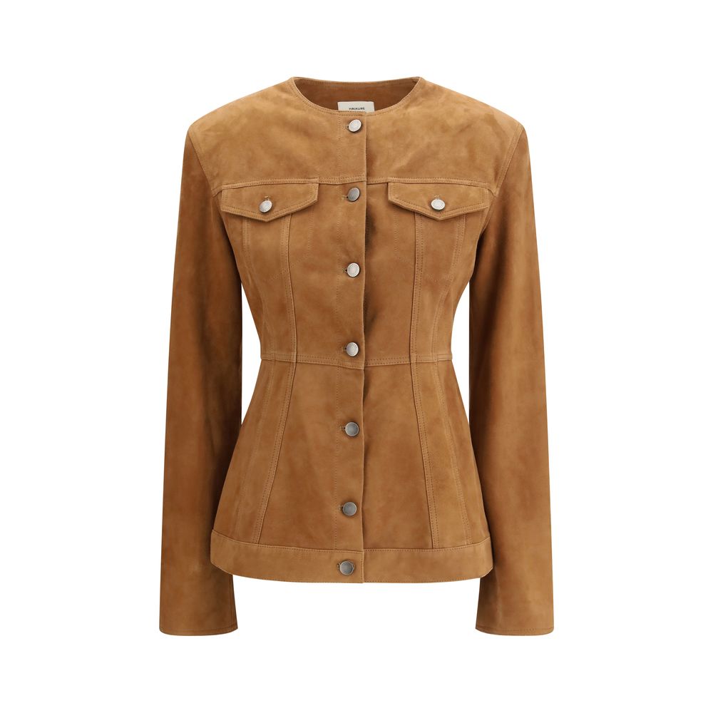 Haikure Brown Goatskin Coat