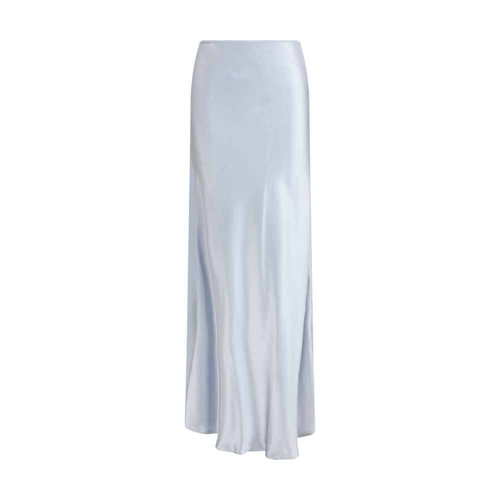 Fabiana Filippi Light Blue Viscose Long Skirt