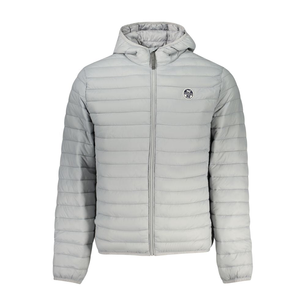 North Sails Gray Polyester Shell Jacket