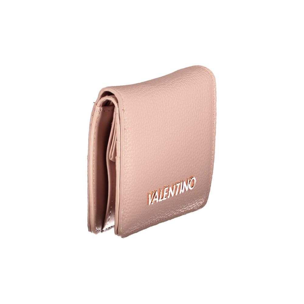 Mario Valentino Pink Polyethylene Wallet