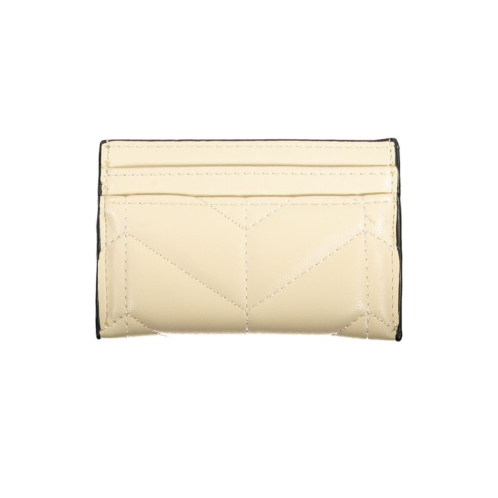 Mario Valentino Beige Polyethylene Wallet