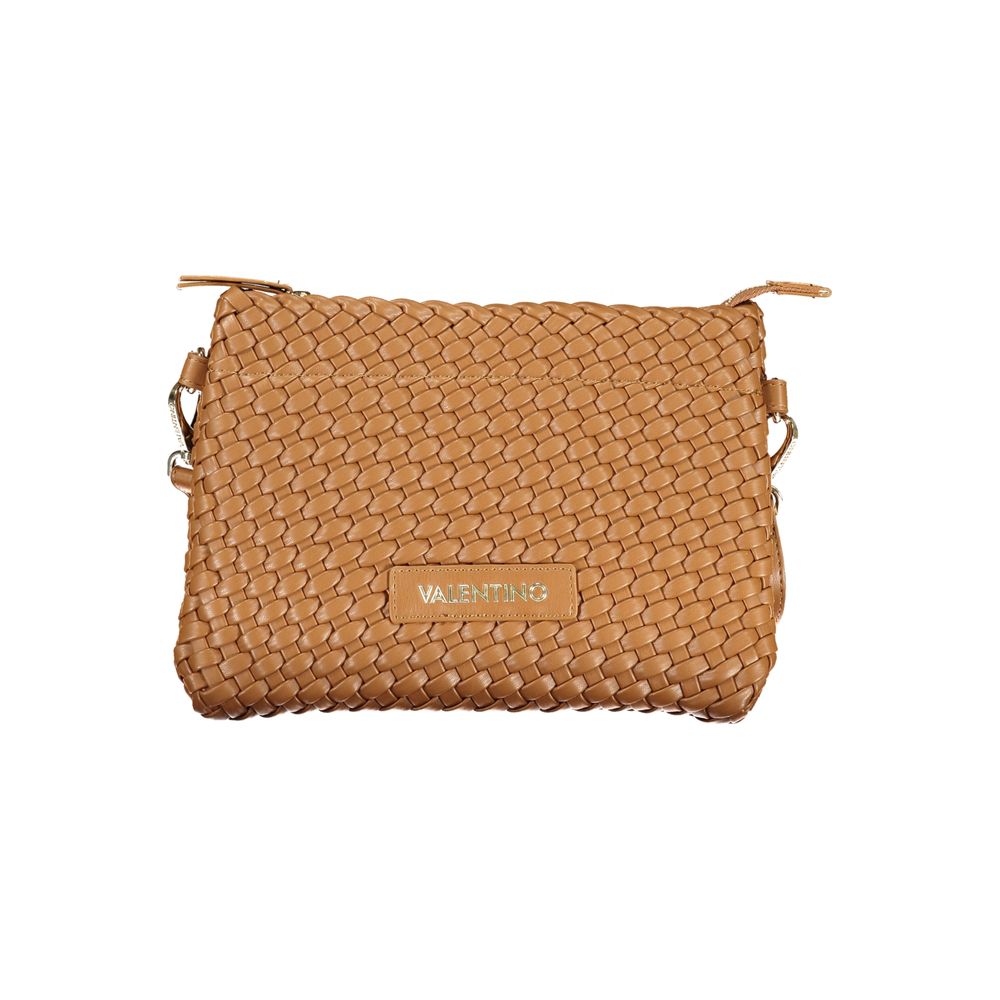 Mario Valentino Brown Polyethylene Handbag