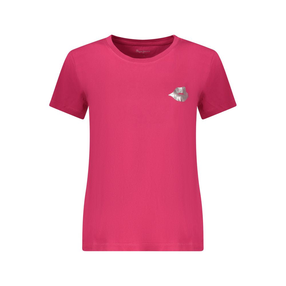 Pepe Jeans Red Cotton Women's T-Shirt