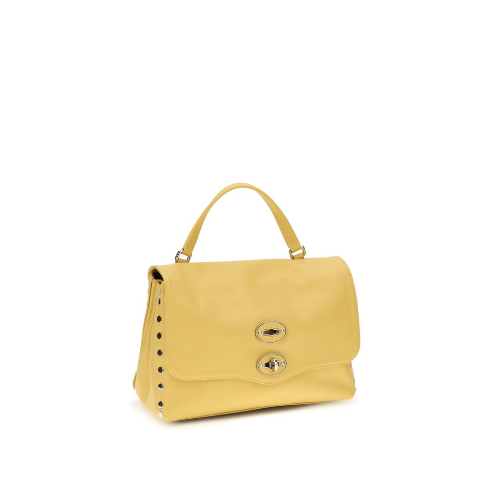 Zanellato Bicolor Calf Leather Bos Taurus Handbag