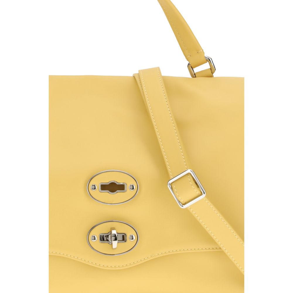 Zanellato Bicolor Calf Leather Bos Taurus Handbag